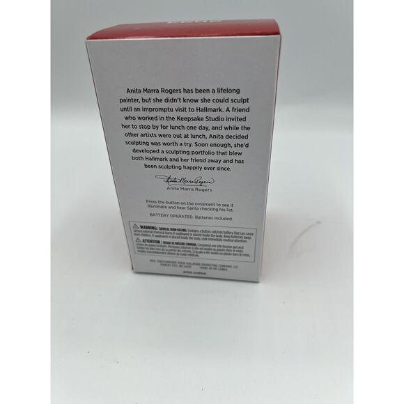 Hallmark Keepsake - Checking it Twice - Magic - 2023 NIB - Picture 3 of 6